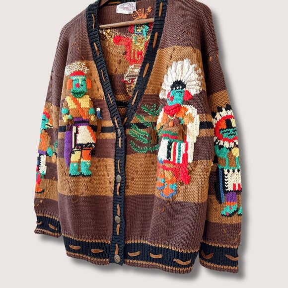 Vintage Traditional Trading Co Cardigan Sweater - Picture 3 of 5